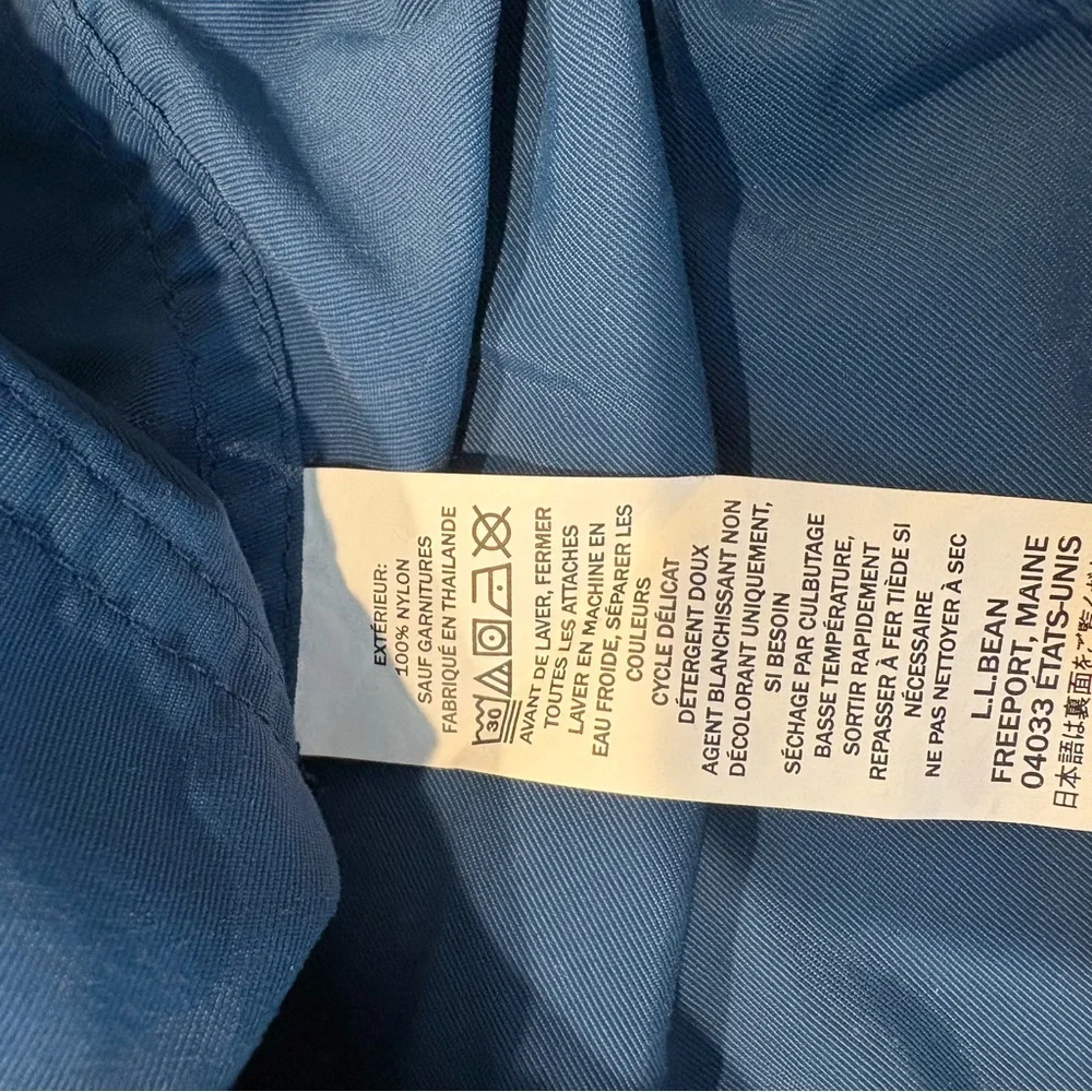 L.L. Bean Women's Red and Blue Jacket Unisex Size Petite XS - Picture 6 of 7